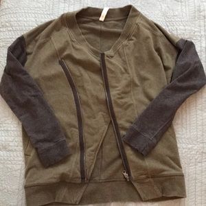 Lululemon Army Green Bomber Jacket